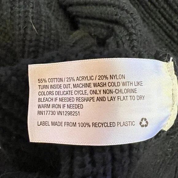 A New Day - Women's - Shawl Collar, Open Cardigan - Black - Size XS - Picture 6 of 6